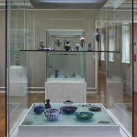 Interijer Muzeja Mimara, prizemlje, zbirka stakla