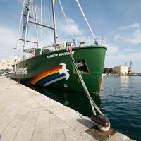 Brod Greenpeacea 'Rainbow Warrior III' u Rijeci