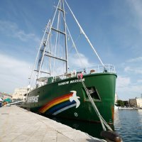 Brod Greenpeacea 'Rainbow Warrior III' u Rijeci