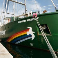 Brod Greenpeacea 'Rainbow Warrior III' u Rijeci
