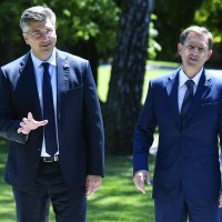 Andrej Plenković i Miro Cerar