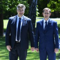 Andrej Plenković i Miro Cerar