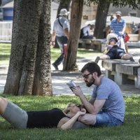 Turisti u Splitu uoči Ultre