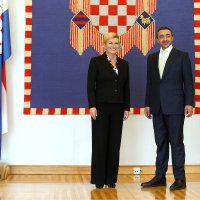 Predsjednica Grabar-Kitarović sastala se s ministrom vanjskih poslova UEA