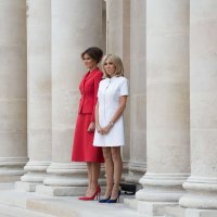 Modni dvoboj Brigitte Macron i Melanije Trump