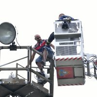 Azilant prijetio samoubojstvom kod hotela Porin