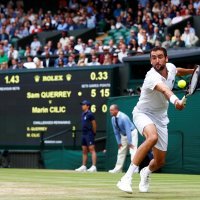 Marin Čilić u prvom setu