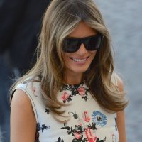 Melania Trump u cvjetnoj Valentino haljini