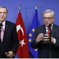 Recep Tayyip Erdogan i Jean-Claude Juncker