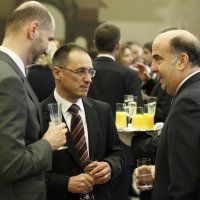 Joško Klisović, Dragan Lozančić i bivši američki veleposlanik u Hrvatskoj Kenneth Merten