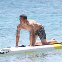 Francesco Totti na odmoru s obitelji