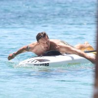 Francesco Totti na odmoru s obitelji