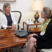 Marija Pejčinović Burić i Federica Mogherini