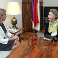 Marija Pejčinović Burić i Federica Mogherini