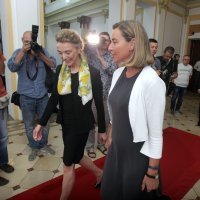 Marija Pejčinović Burić i Federica Mogherini
