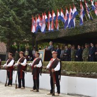 Otvaranje vojarne u Sinju