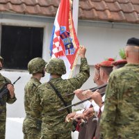 Otvaranje vojarne u Sinju