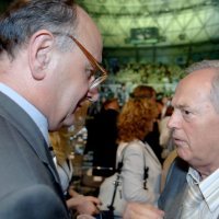 Nikica Valentić i Hrvoje Šarinić