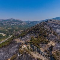 Požarište Karepovac i istočni dio Splita