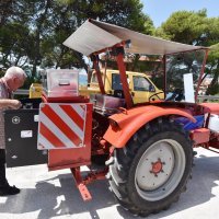 Nijemac Ernst Ebeling na ljetovanje u Hrvatsku došao je traktorom