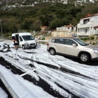 Plomin se zabijelio usred ljeta