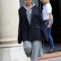 Brigitte Macron i Rihanna