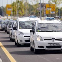 Prosvjed taksista protiv Ubera