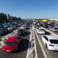 Od ranog jutra gužve na naplatnoj postaji Lučko