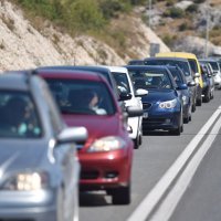 Na Jadranskoj magistrali stvaraju sve velike prometne gužve
