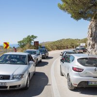 Zastoji i kolone na graničnom prijelazu prema Ivanici