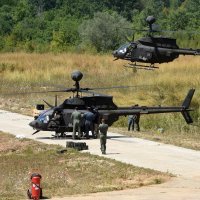 Prva bojna gađanja iz helikoptera Kiowa Warrior
