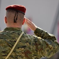 Knin: Generalna proba proslave Vojno-redarstvene akcije Oluja