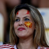 Makedonka na tribinama