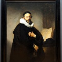 Rembrandt, 'Portret Johannesa Wtenbogaerta', Rijksmuseum