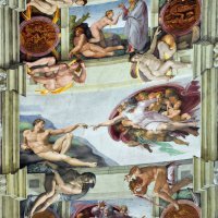 Detalji sa svoda Sikstinske kapele