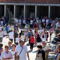 Tisuće vjernika obilježavaju blagdan Velike Gospe na Trsatskom svetištu