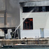 Požar u šibenskom brodogradilištu