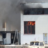 Požar u šibenskom brodogradilištu