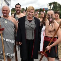 Kolinda Grabar Kitarović na Novom Zelandu