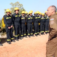 Ministar Damir Krstičević s vatrogascima na drniškom području