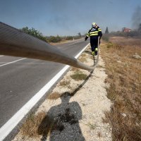 Požar u Pristegu kod Zadra