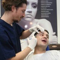 Boris Kosmač na botoks tretmanu u poliklinici Bagatin