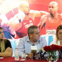 Sara Kolak, gradonačelnik Milan Bandić, Sandra Perković