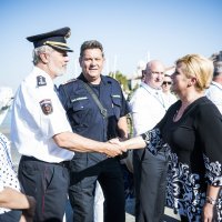 Kolinda Grabar Kitarović, Volimir Milošević i Ante Sanader