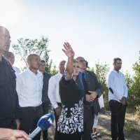 Kolinda Grabar Kitarović i ministar Damir Krstičević obišli su požarište na planini Promini