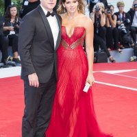 Matt Damon i Luciana Barroso