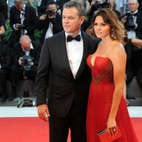 Matt Damon i Luciana Barroso