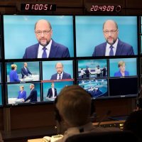 Angela Merkel i Martin Schulz