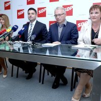 Sabina Glasovac, Davor Bernardić, Neven Budak, Jasna Petek
