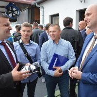 Gradonačelnik Dario Hrebak i Tomislav Tolušić